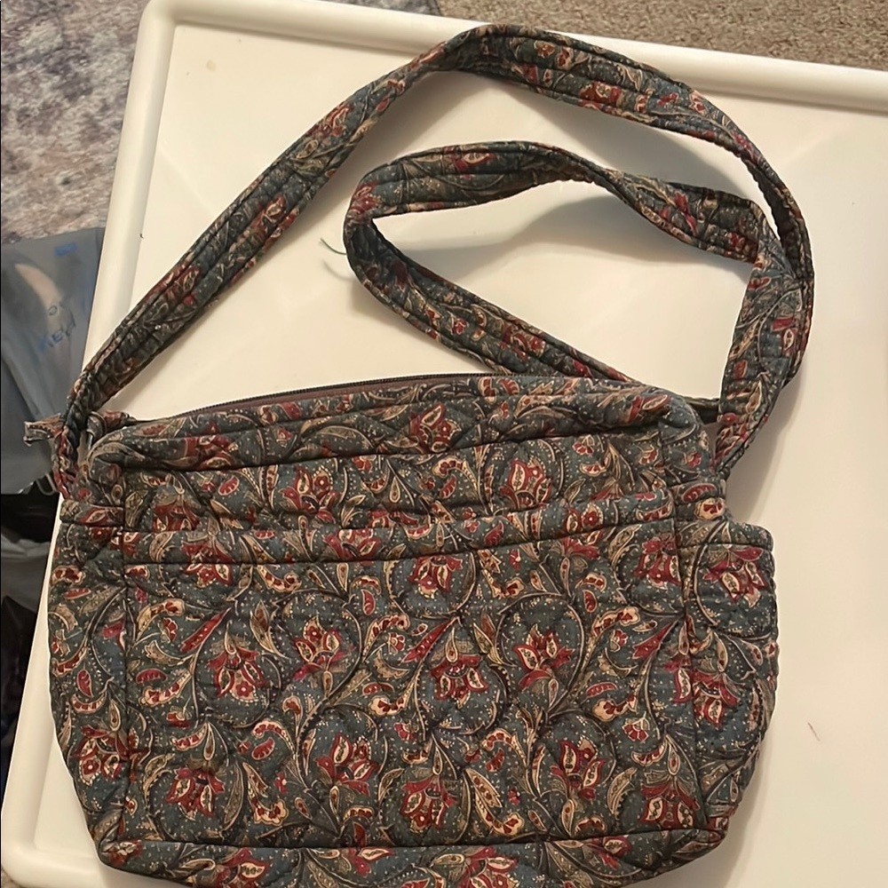 Cloth Floral Patterned Women's Bag